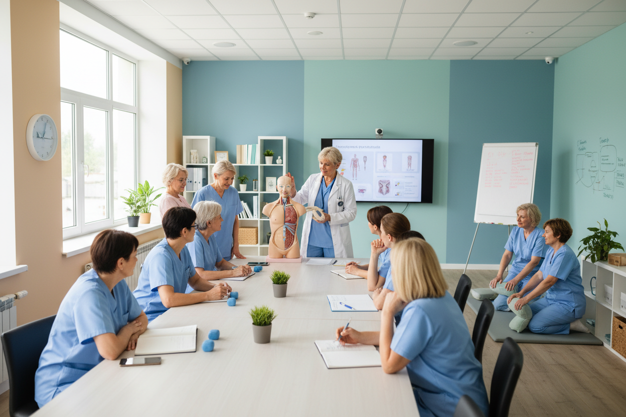 Capacitación y acompañamiento del equipo de trabajo