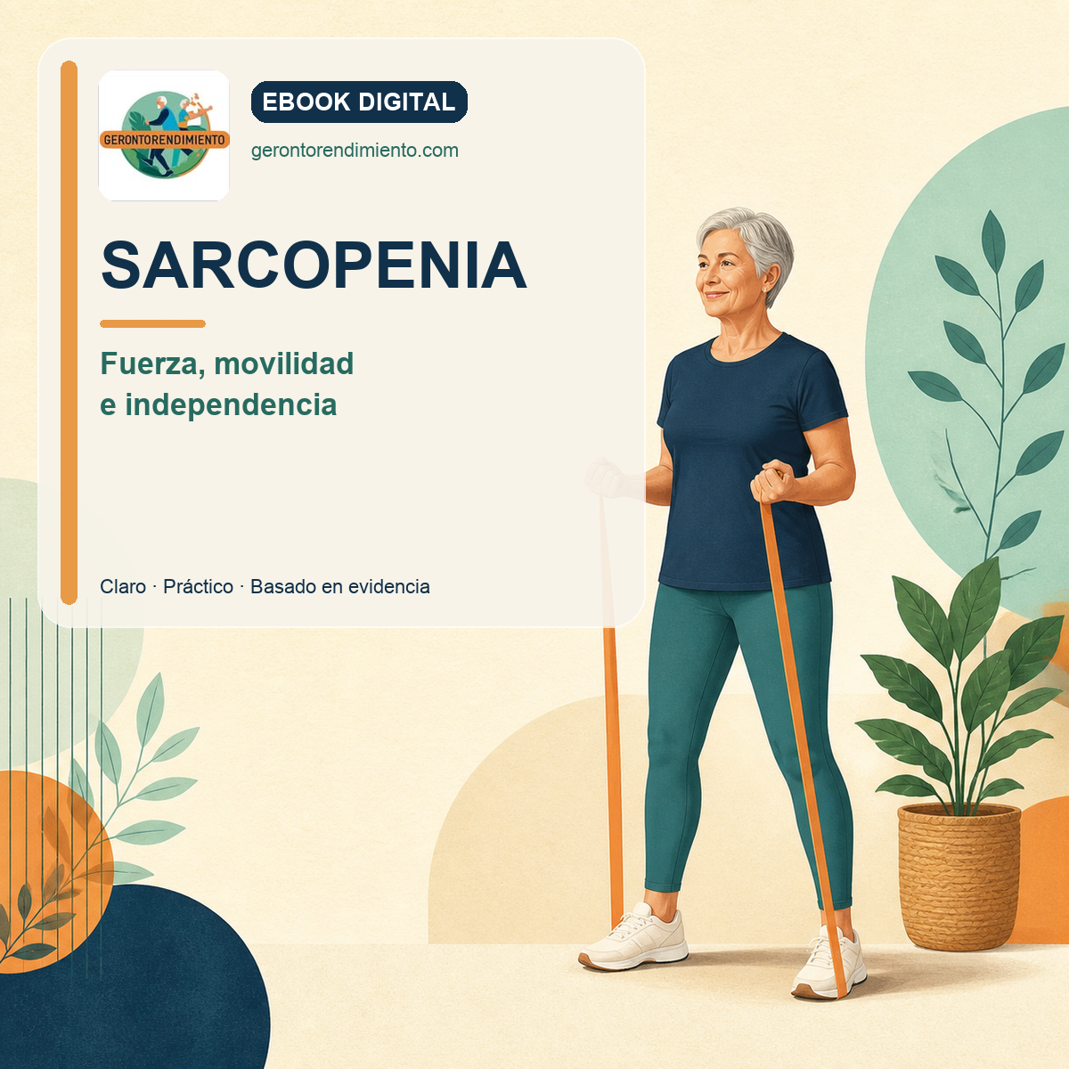 Portada del ebook Sarcopenia de Gerontorendimiento